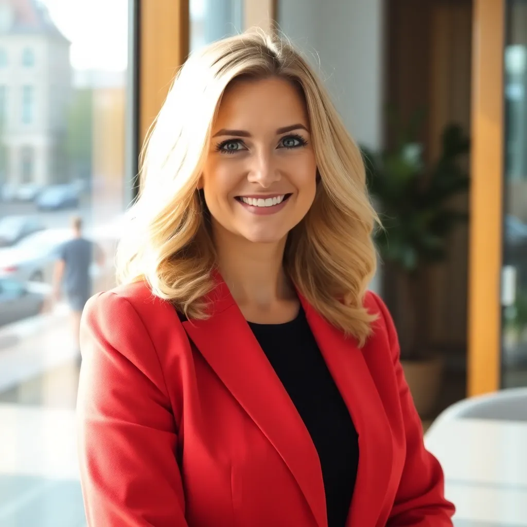 Portret van Lisa van den Berg, marketing manager uit Amsterdam